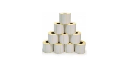 ورق باركود حراري مقاس 38*15 - 50 رول - 2000ستيكر