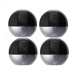 عدد 4 كاميرا 4 ميجا بيكسل متحركة ezviz E6W 5mp dome network camera