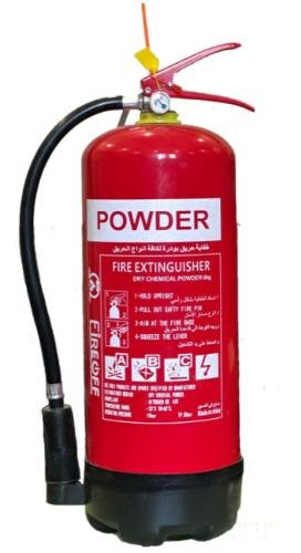 طفاية حريق بودرة جافة سعة 6 كجم – متعددة الاستخدامات لجميع أنواع الحرائق