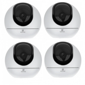 عدد 4 كاميرا واي فاي داخلية ذكية مع خاصية اتصال الطفل واستشعار الصوت EZVIZ H6 5M