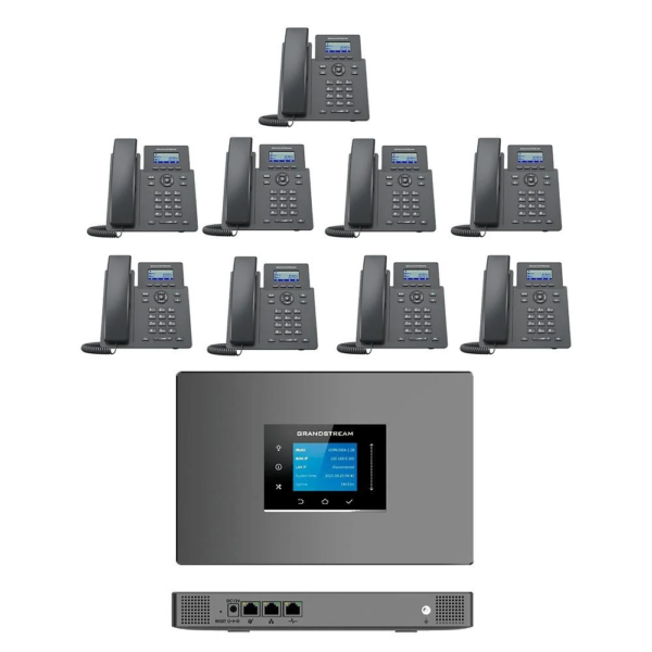 عرض 9 تليفونات سلكي مع سنترال يدعم خط ارضي