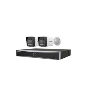 2 كاميرات مراقبة  IP بدقة 6 ميجابكسل +جهاز تسجيل 4 قنوات يدعم حتي 8 ميجا NVR