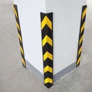 واقي جدار عمود مطاطي 80 سم